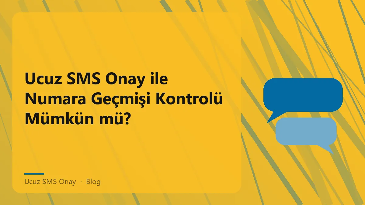 Ucuz SMS Onay ile numara geçmişi kontrolü yapan gençler